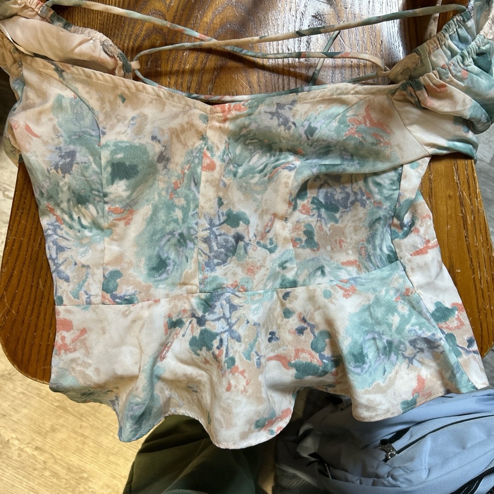 Floral Off-Shoulder Top